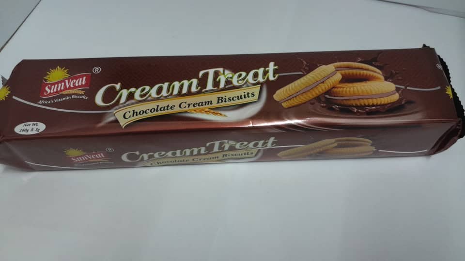 Sunveat Chocolate Cream Biscuits 160g