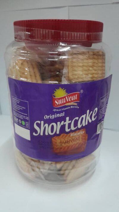 Sunveat Shortcake Biscuits Jar 1Kg