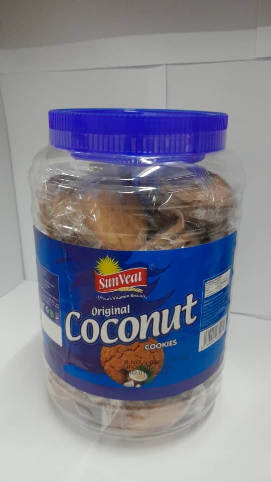 Sunveat Coconut Biscuits Jar 1Kg