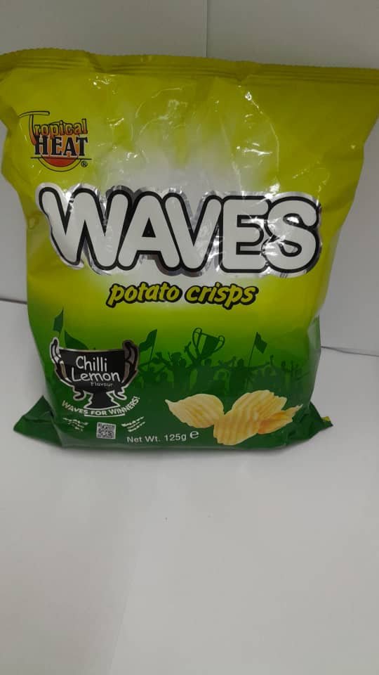 Waves Crisp Chilli Lemon Flavour 125g