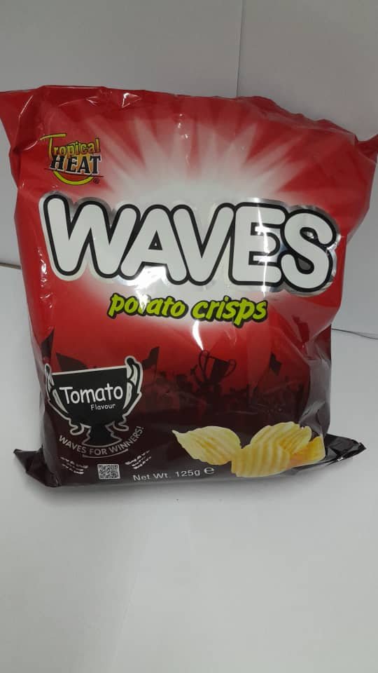 Waves Crisp Tomato Flavour 125g