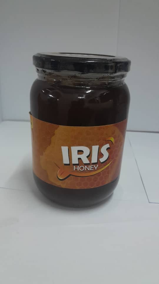 Iris Honey Glass Jar 1Kg
