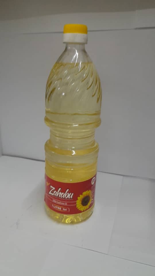 Zahabu Sunflower Oil 1lt