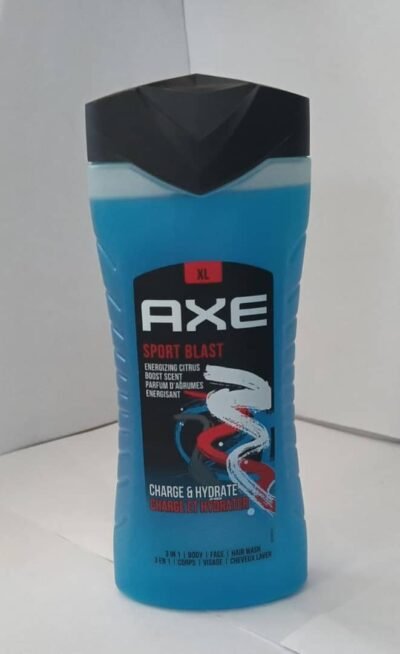 Axe 3in1 Body Face Hair Wash Sports Blast 400ml