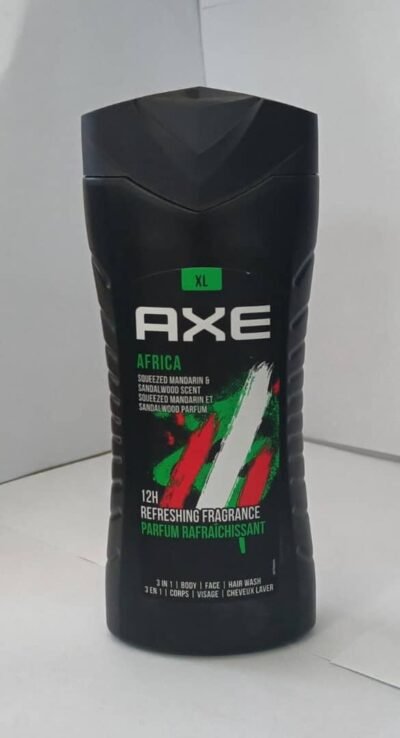 Axe 3in1 Body Face Hair Wash Africa 400ml