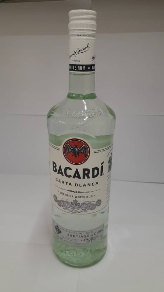 Bacardi Carta Blanca 1L