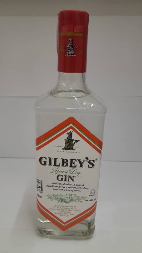Gilbeys Gin 750ml