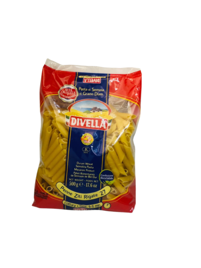 Divella Pasta Penne ziti Rigati 27 500g