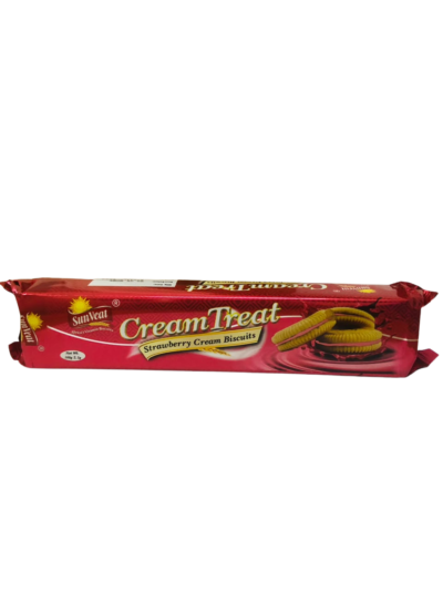 Sunveat Cream Treat StrawBerry Biscuit 160g