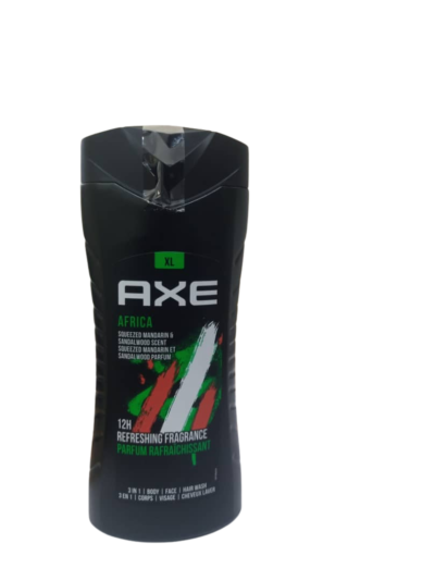 Axe 3in1 Body Face Hair Wash Africa 400ml
