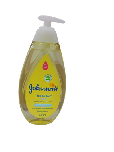 Johnsons Top to Toe Wash 500ml
