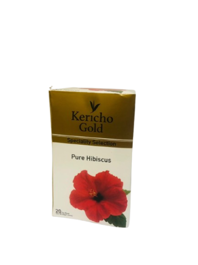 Kericho Gold Pure Hibiscus 20 Tea Bags