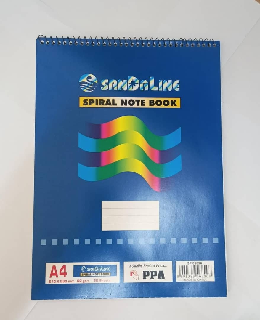 Spiral Note Book A4 50sheets