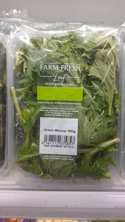 Green Mizuna Lettuce Pack