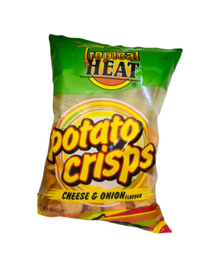 tropical heat potato crisps chees&onion