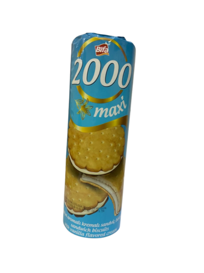 BIFA 2000 MAXI VANILLA BISCUITS 500G