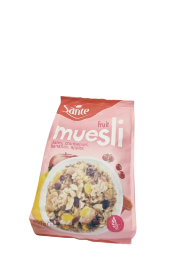 Sante Muesli Dates,Cranberries,Bananas,Apples 350g