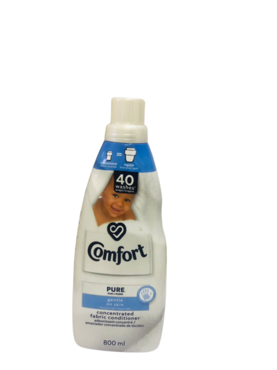 Comfort Fabric Conditioner Pure Gentle On Skin 800ml