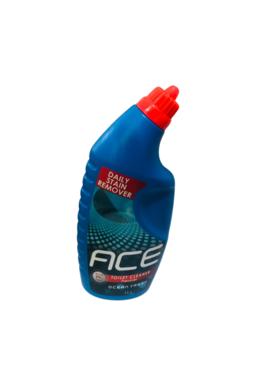 Ace Toilet Cleaner Ocean Fresh Stain Remover 500ml