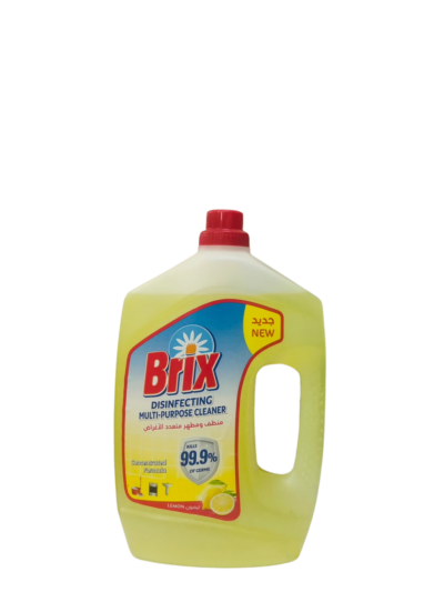 Brix Disinfecting Multi-Purpose Cleaner Lemon 3ltr
