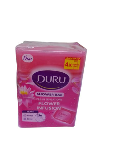 Duru Shower Bar  Flower Infusion 4pcs