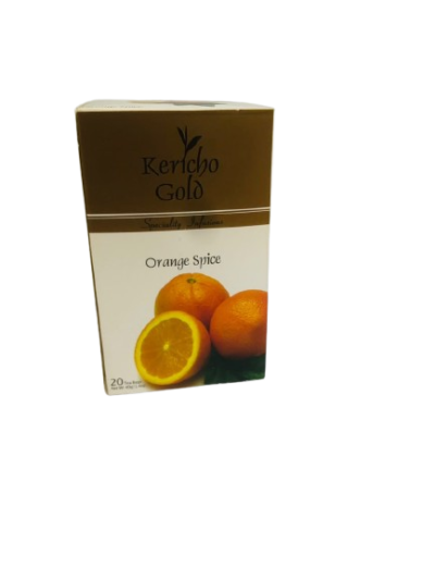 KERICHO GOLD ORANGE SPICE 20BAGS