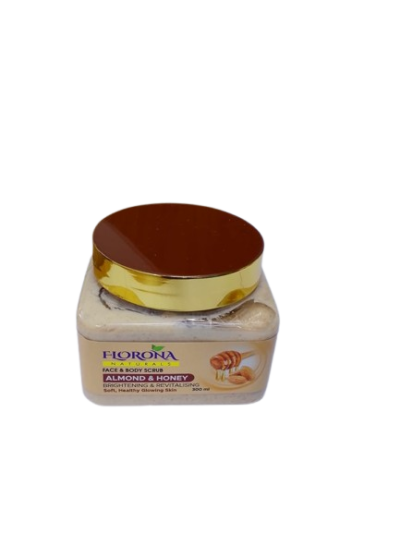 Florona Face & Body Scrub Almond & Honey 300ml