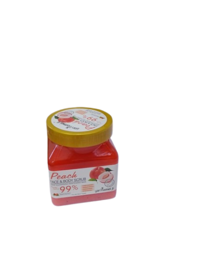 Peach Face & Body Scrub Yan namei ji  500g