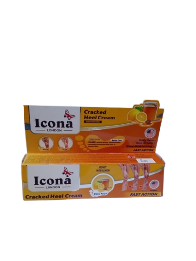 Icona Cracked Heel Cream Honey With Lemon 50g