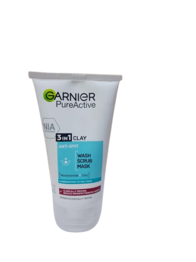 Garnier Scrub Mask 3in1 Clay 150ml