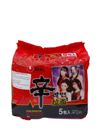 SHIN RAMYUN NOODLES 5pack